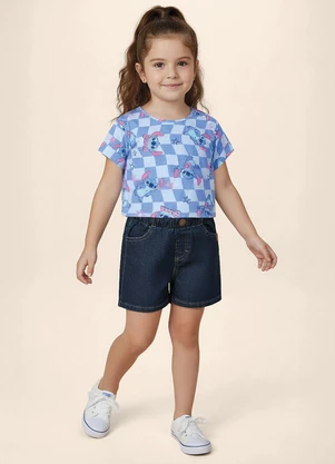 Malwee Kids - Blusa Box Stitch Disney® Azul - MALWEE KIDS