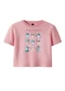 Malwee Kids - Blusa Box Stitch® Bege - variação: Rosa Claro