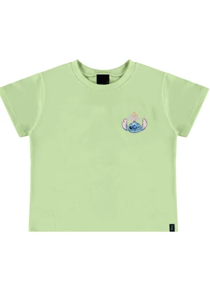 Malwee Kids - Blusa Box Stitch Verde Claro - MALWEE KIDS