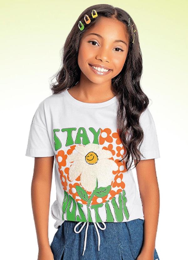 Fakini Kids - Blusa Branco