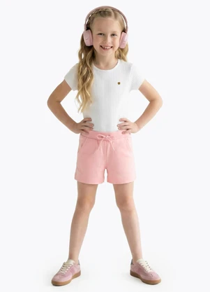 Pulla Bulla - Blusa Canelado Medio Branco - PULLA BULLA