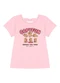 Duduka - Blusa Básica com Etiqueta Lateral Verde - variação: Rosa