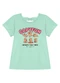Duduka - Blusa Básica com Etiqueta Lateral Verde - variação: Verde