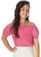 Rovi Kids - Blusa Ciganinha Infantil Rosa - variação: Rosa