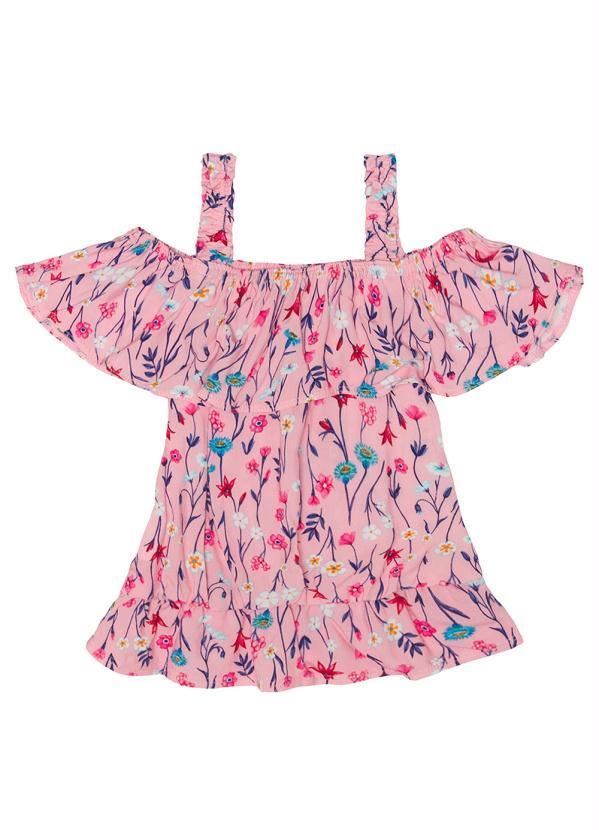Marisol Play - Blusa Ciganinha Manga Curta Feminina Rosa