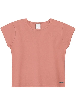 Marisol - Blusa com Aroma Manga Curta  Laranja - MARISOL