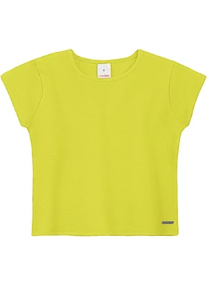 Marisol - Blusa com Aroma Manga Curta Verde - MARISOL