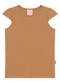 Duduka - Blusa Básica com Etiqueta Lateral Verde - variação: Bege