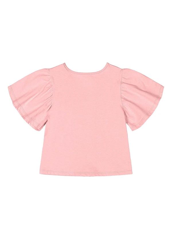 Quimby - Blusa com Strass Menina Rosa 4
