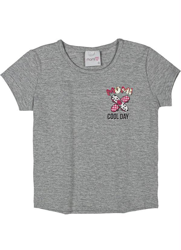 Momi - Blusa Cool Day Cinza