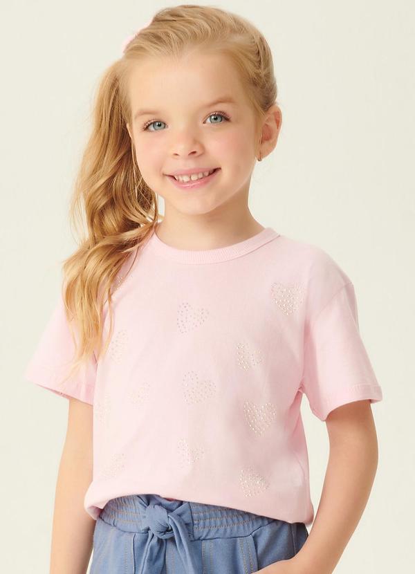 Abrange - Blusa Coração Rosa