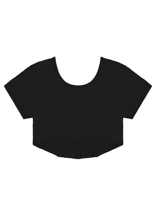 Gloss - Blusa Corselet Infantil Preto 4