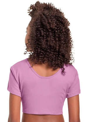 Gloss - Blusa Corset em Molecotton Juvenil Roxo - GLOSS