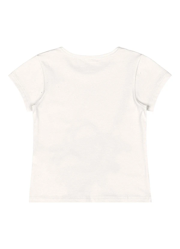 Quimby - Blusa Cotton com Strass Bege 4