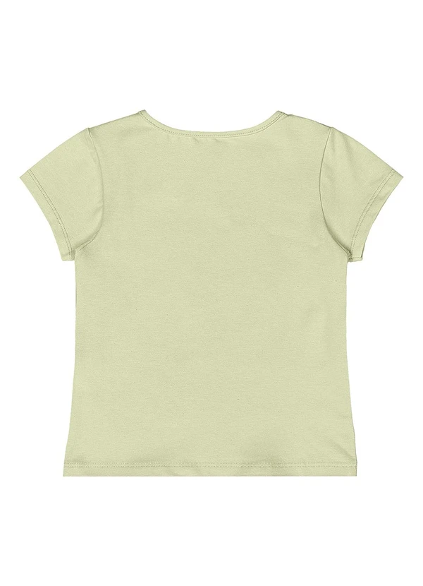 Quimby - Blusa Cotton com Strass Verde 4
