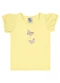Pulla Bulla - Blusa Cotton Menina Azul - variação: Amarelo