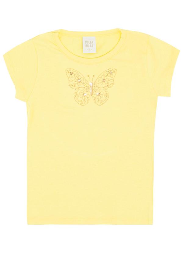 Pulla Bulla - Blusa Cotton Leve Amarelo