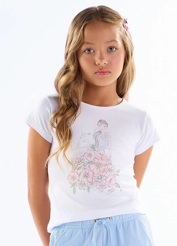 Pulla Bulla - Blusa Cotton Leve Branco