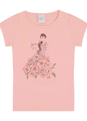 Pulla Bulla - Blusa Cotton Leve Rosa - PULLA BULLA