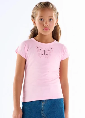 Pulla Bulla - Blusa Cotton Leve Rosa - PULLA BULLA