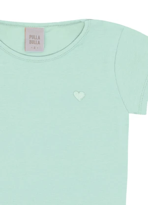 Pulla Bulla - Blusa Cotton Leve Verde - PULLA BULLA
