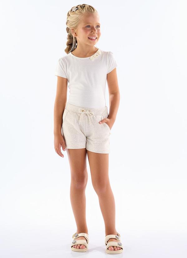 Pulla Bulla - Blusa Cotton Trabalhado Bege 2