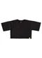 Gloss - Blusa Cropped Infantil Básica Infantil Preto - variação: Preto