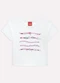 Kyly - Blusa Cropped Infantil Menina em Algodão Branco - variação: Branco