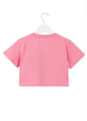 Fábula - Blusa de Malha Estampa de Sol Rosa - FÁBULA