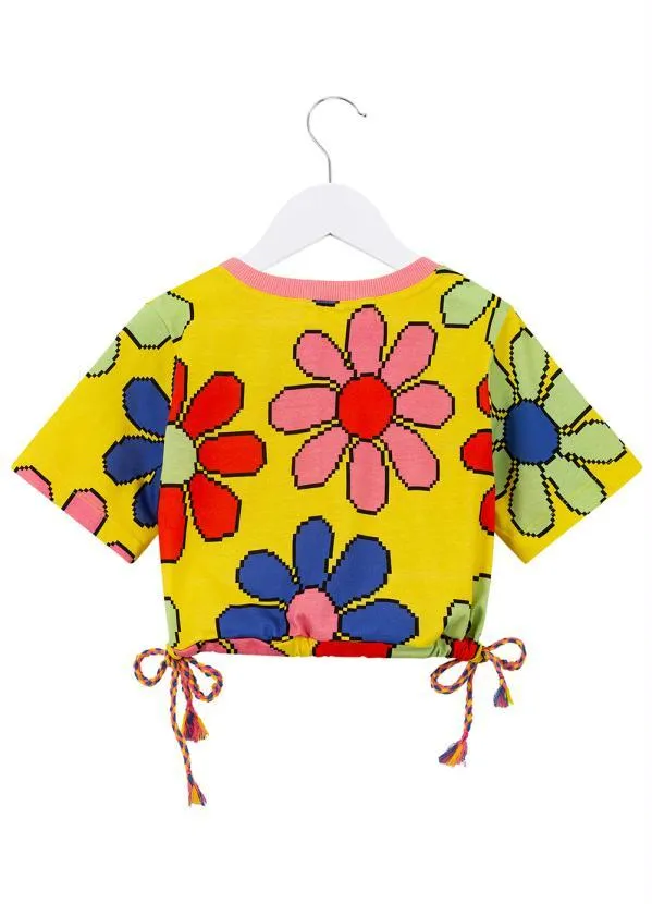 Fábula - Blusa de Malha Florpix Amarela 3