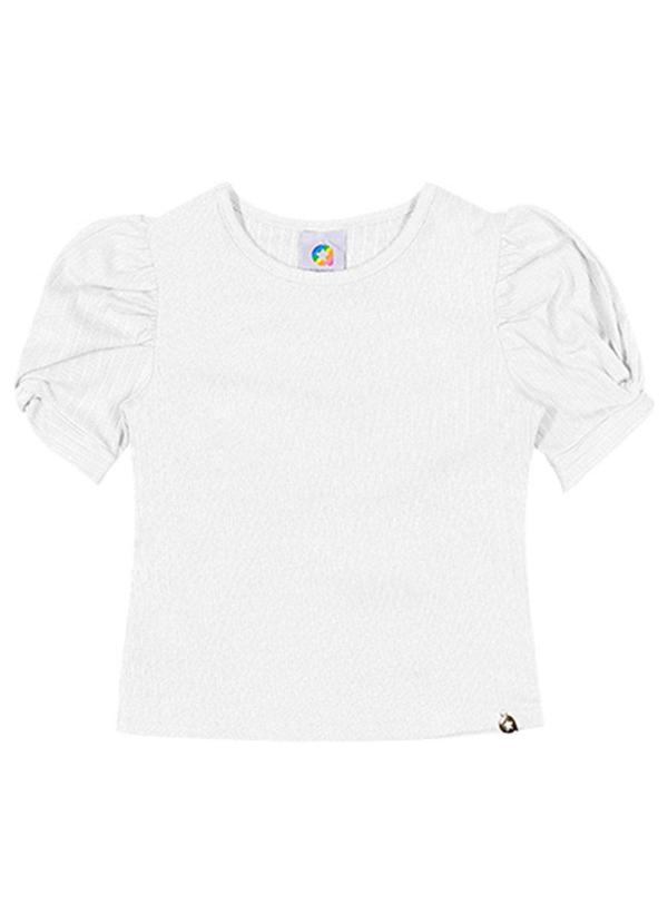 Alenice - Blusa Delicate Summer Menina Branco