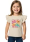Malwee Kids - Blusa Dia Colorido em Malha Verde Pastel - variação: Off White