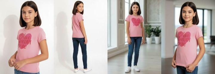 Blusa em Malha Estampada Rosa