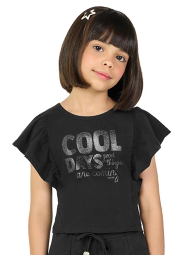 Marlan - Blusa em Meia Malha Penteada Preto