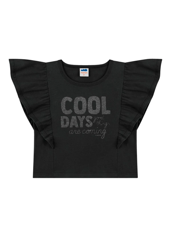 Marlan - Blusa em Meia Malha Penteada Preto 3