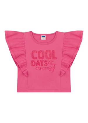 Marlan - Blusa em Meia Malha Penteada Rosa - MARLAN