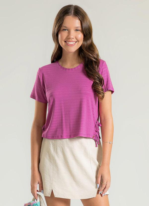 Cativa Teen - Blusa em Viscose Roxo