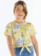 Quimby - Blusa Estampada Menina Amarelo - variação: Amarelo