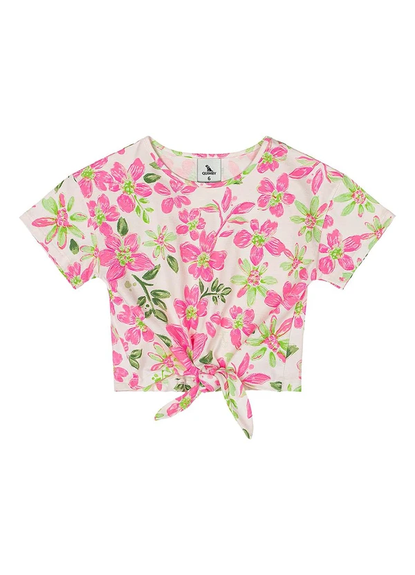 Quimby - Blusa Estampada Menina Rosa 3