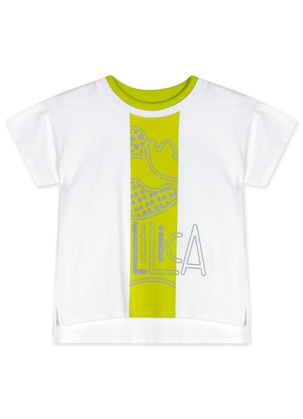 Lilica Ripilica - Blusa Menina Branco