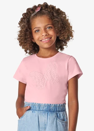 Trick Nick - Blusa Feminina em Cotton Leve Rosa - TRICK NICK