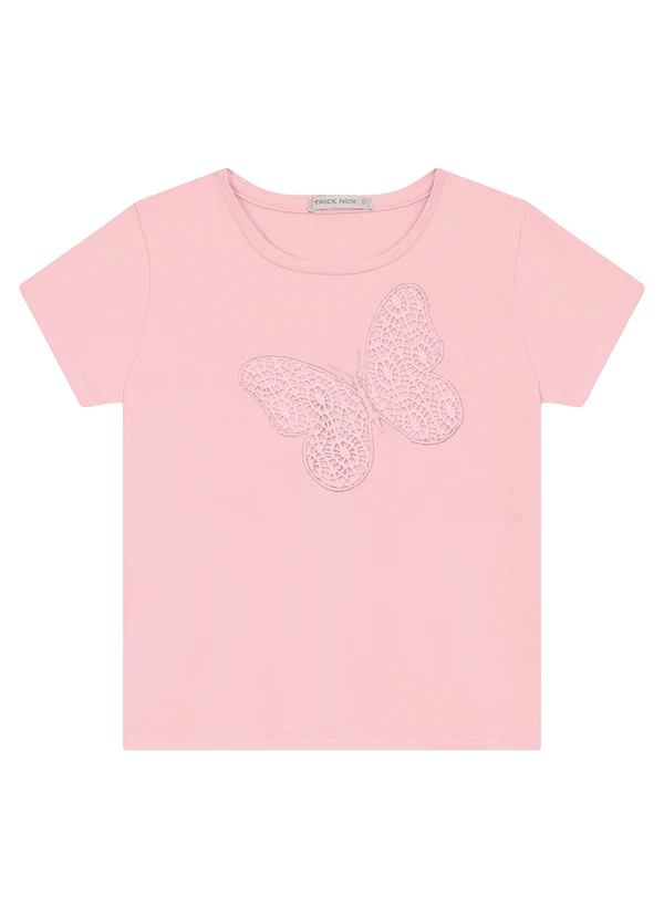 Trick Nick - Blusa Feminina em Cotton Leve Rosa 3