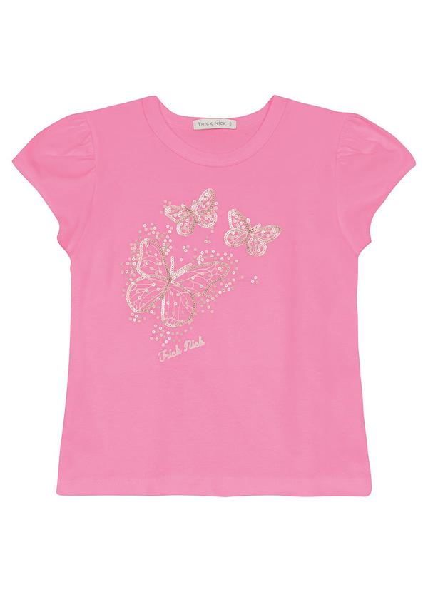 Trick Nick - Blusa Feminina em Cotton Leve Rosa 1