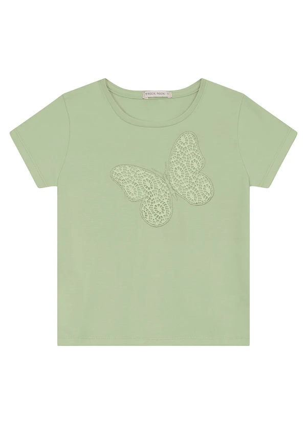Trick Nick - Blusa Feminina em Cotton Leve Verde
