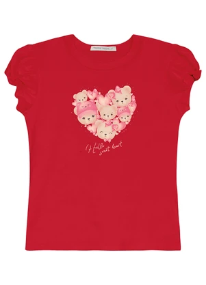 Trick Nick - Blusa Feminina em Cotton Leve Vermelho - TRICK NICK
