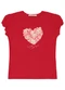 Trick Nick - Blusa Feminina em Cotton Leve Bege - variação: Vermelho