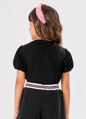 Rovitex - Blusa Feminina Infantil com Estampa Preto - ROVITEX