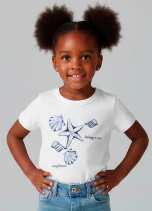 Rovitex - Blusa Feminina Infantil Estampada Bege - ROVITEX