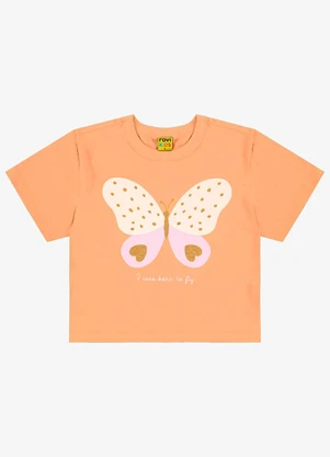 Rovi Kids - Blusa Feminina Infantil Laranja - ROVI KIDS