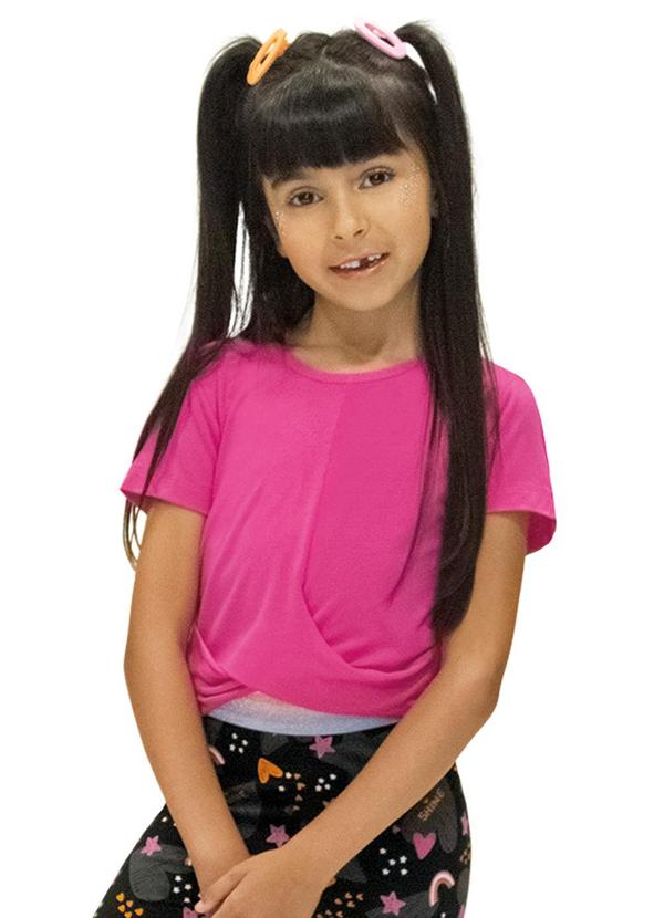 Rovi Kids - Blusa Menina Infantil Rosa